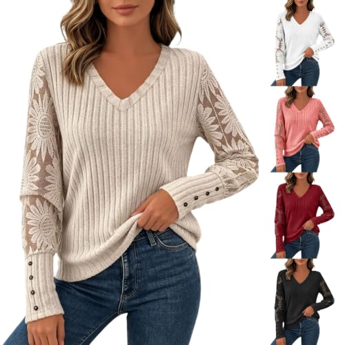 Trendy Sweaters For Women 2026 Fall Oversized Pullover Long Sleeve Tops - image 1