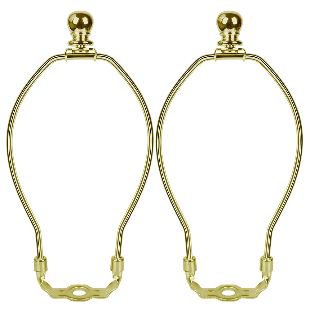 Buy 2Pack 10 Inch Lamp Shade Harp Holder with Light Base and Ball Lamp