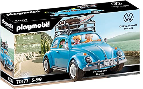 Playmobil e Volkswagen Beetle 70177 - Figura sin escala, color azul