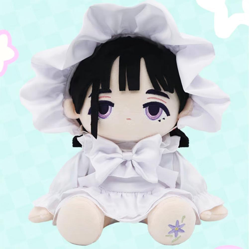 Sua und Mizi Plüschfigur, 20 cm, Anime, gefüllt, weich, Cartoon-Kissen, pelzig, Mizi Sua, Figur, Kissen, Heimdekoration, Geschenk, 2 Stück