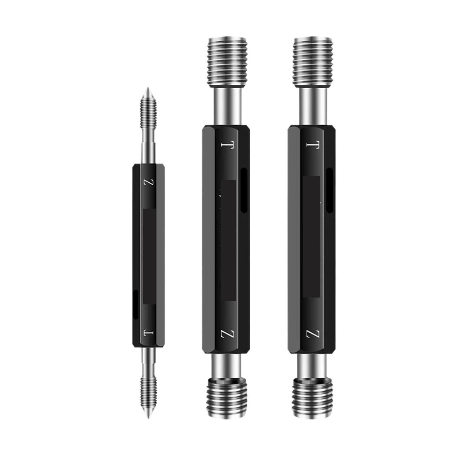 Calibro a tampone per filettature metriche, 2B UNC UNF UNS Calibro in acciaio, calibro standard for filettatura fine 1/4 6/15 3/8 7/16 1/2 9/16(9i16-18unf-2b)