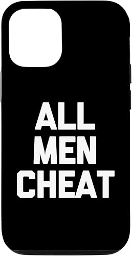 iPhone 1212 Pro All Men Cheat - Funda divertida y sarcástica