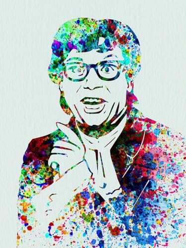 ART.COM Wall Art Print Legendary Austin Powers Watercolor by Olivia Morgan, 18' x 24'