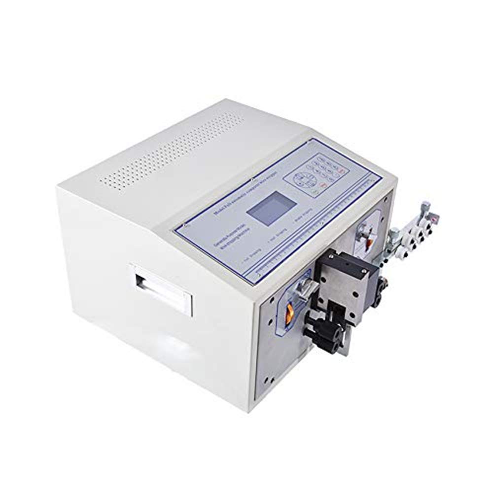 CGOLDENWALLAutomatic Wire Stripper Peeler Computer Cable Wire Stripping Machine Multi-Functional for PVC,Teflon,Glass Wire,Stranded Wire CE Certificated (SWT508-MAX1 0.2-25㎡ 220V)