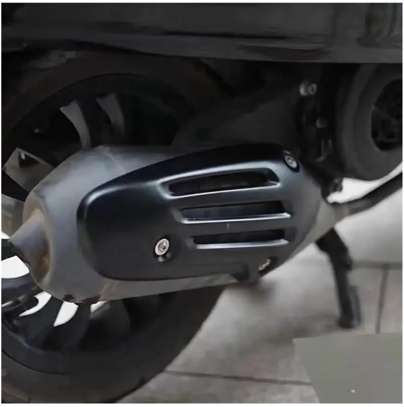 Exhaust Pipe Guard Silencer Cross Protection Heat Shield for Vespa Pia&ggio Primavera 125 150 2014 2015 2016 2017 2018 2019-2023 Heat Shield Wraps