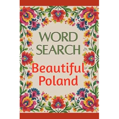 Beautiful Poland Word Search