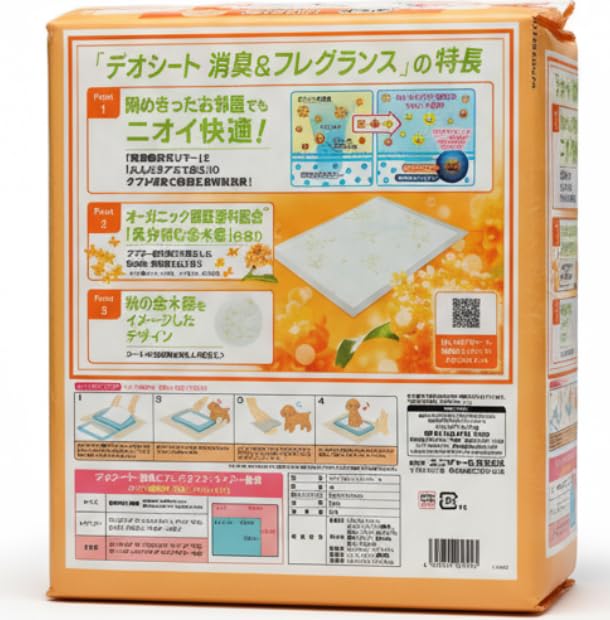 Amazon.co.jp: 【金木犀の香り】デオシート 消臭＆フレグランス ワイド