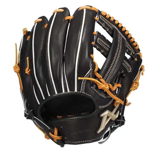 野球 アトムズ 軟式グローブ プロモデル 内野手用 グラブ 牧モデル 選手モデル 066型 NATIONAL LINE 右投用 内野手用 牧秀悟 ACN-066 atoms 野球用品 スワロースポーツ ブラック 右投用(LH)