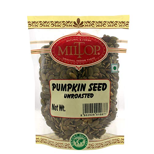 Image of Miltop Premium Raw Unsalted Pumpkin Seed for Eating, 500g