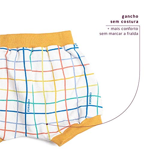 Tapa fralda grid alegria Tamanho:GG-1