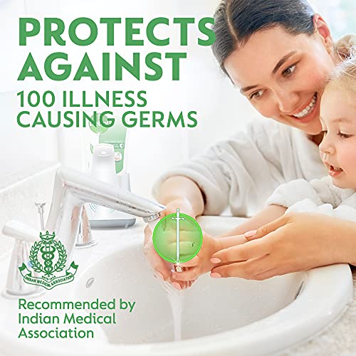 Image of Dettol Handwash No-Touch Automatic Soap Dispenser Device Kit, with 3x250ml Aloe Vera Refills free | Aloe Vera & Moisturizer | 10X Better Protection from Germs