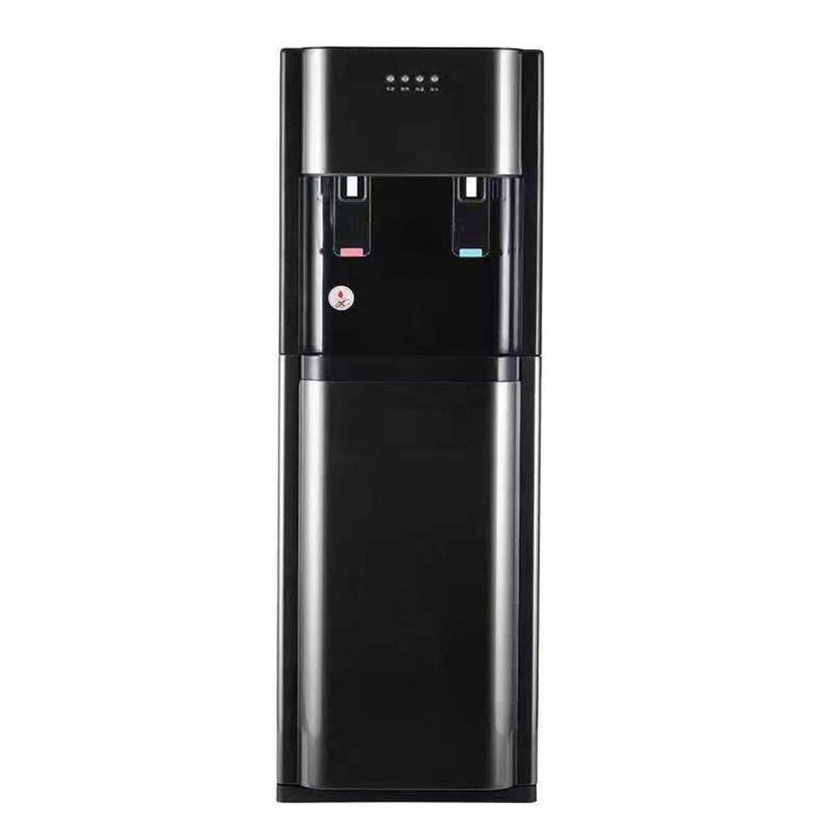 Freestanding Mains Fed Unit Loading Floor Standing Water Dispenser,mains top loading water dispenser,Bottom Loading Hot and Cold Water For Home Office Commercial Business,Black,C hot cold