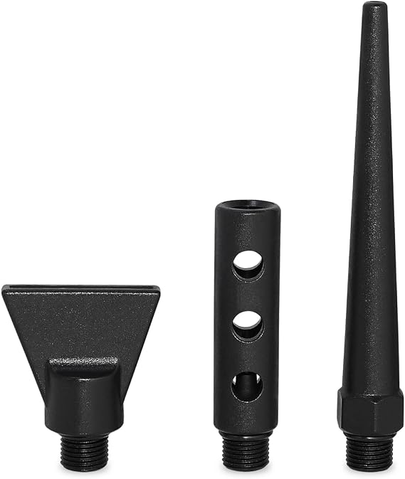 FIRSTINFO A1858A 3-Piece Multi-Purpose Nozzle Set for FIRSTINFO 2-Way Air Duster Blow Gun