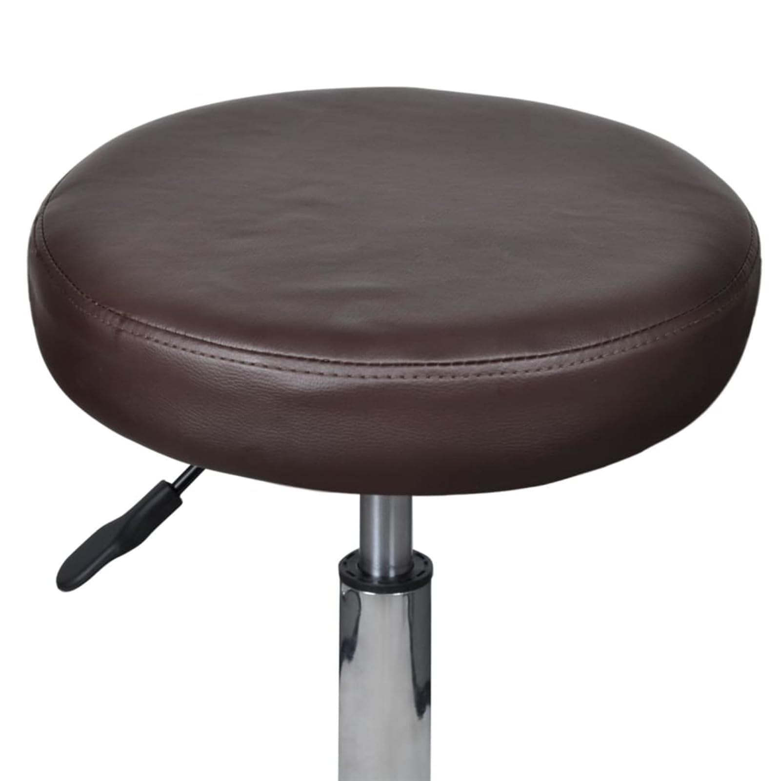Homgoday Tabouret de bureau marron Mobilier de chaises de salle à manger pour jardin, chaises d'extérieur, mobilier de chaise de jardin, mobilier d'extérieur, terrasse