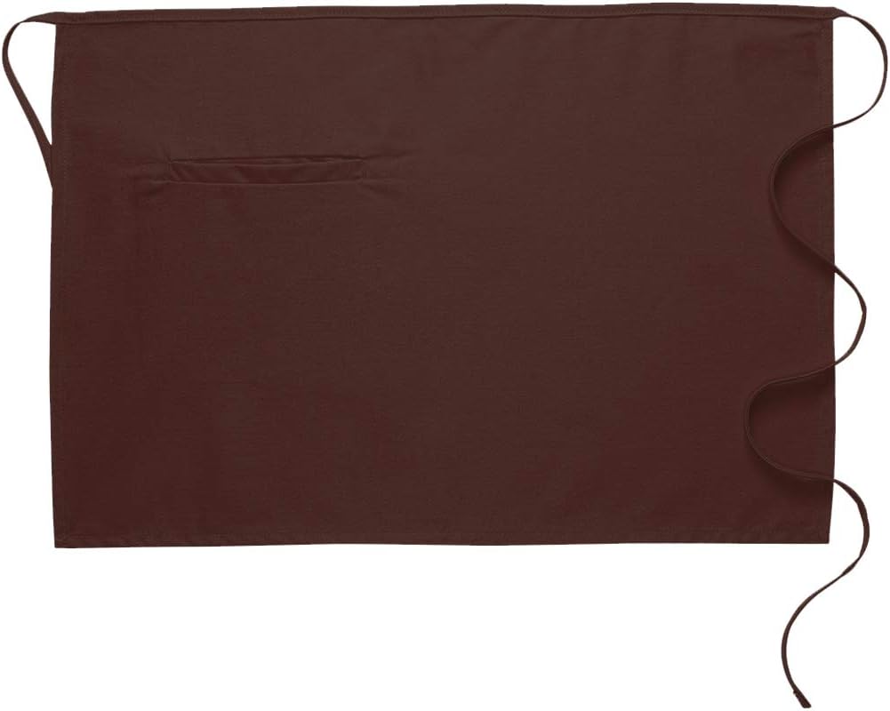 DayStar Apparel 110-I Inset Pocket Half Bistro Apron
