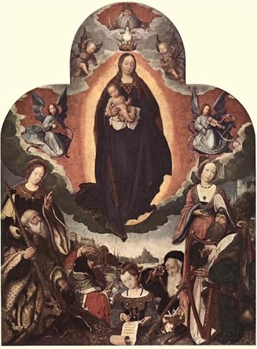 Tableau Salon Jan Provost : Sublimez votre Décoration avec cette Toile Religieuse de 60x90 cm