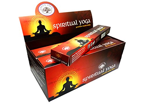Encens green tree spiritual yoga 15 grammes - Lot de 12