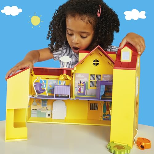 Miniatura 3 de Hasbro Peppa Pig, Gran Casa Familiar de Peppa, Juguetes para Niñas y Niños, Casa de Muñecas, 11 Accesorios, 3 Figuras de Animales Color Rosa, Regalo para Fans de la Serie a Partir de 3 Años