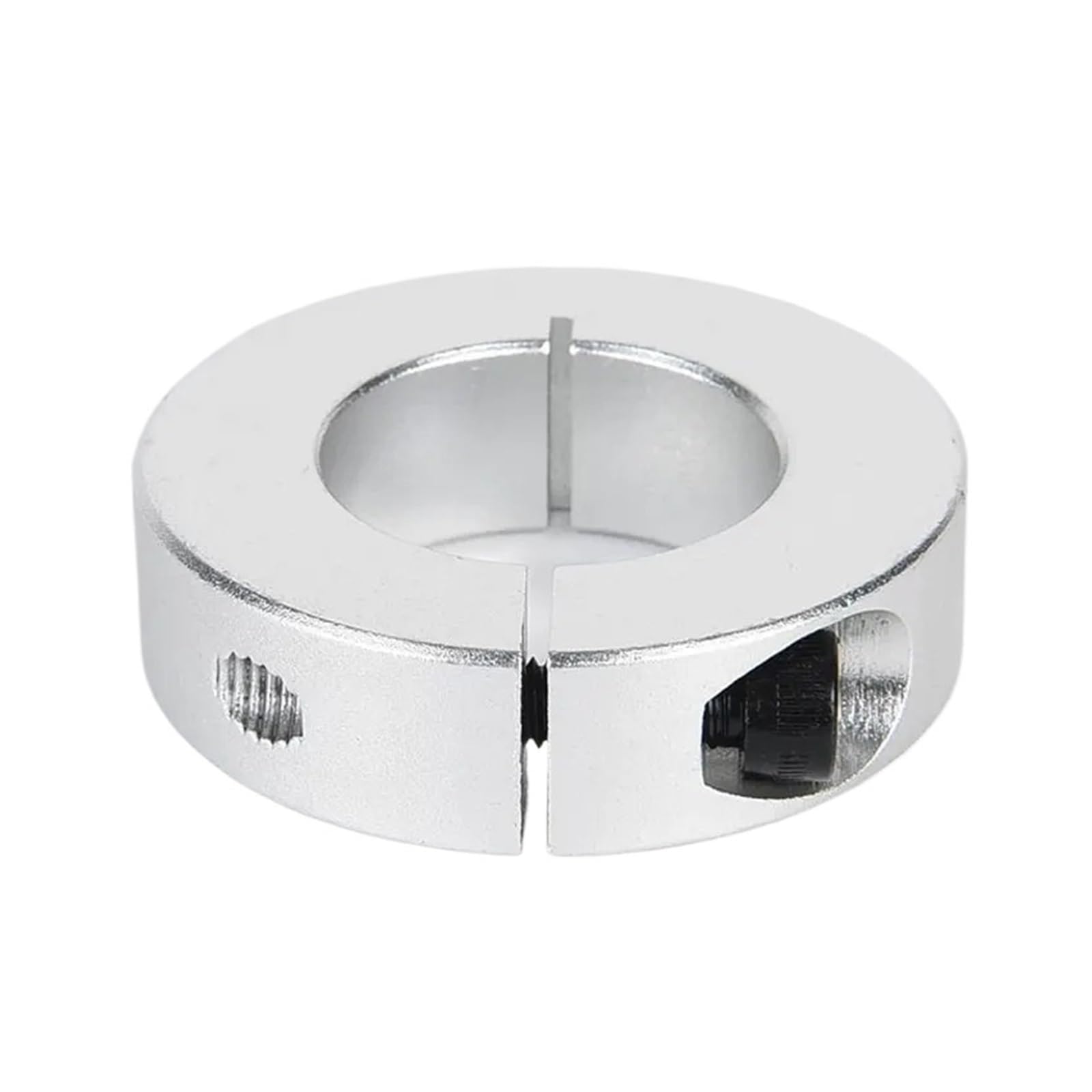Manicotto di bloccaggio ad anello fisso di tipo aperto con collare for albero diviso in alluminio for il posizionamento, 1 pcs(22-42-12)