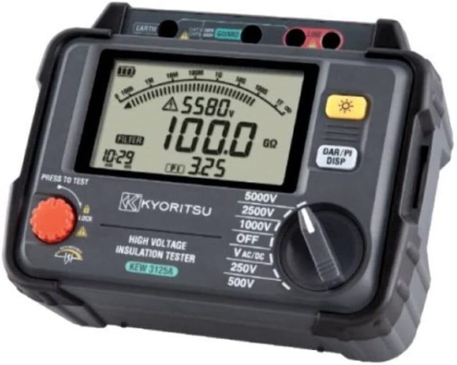 Kyoritsu Japan Make 5KV Insulation Tester, 3125A