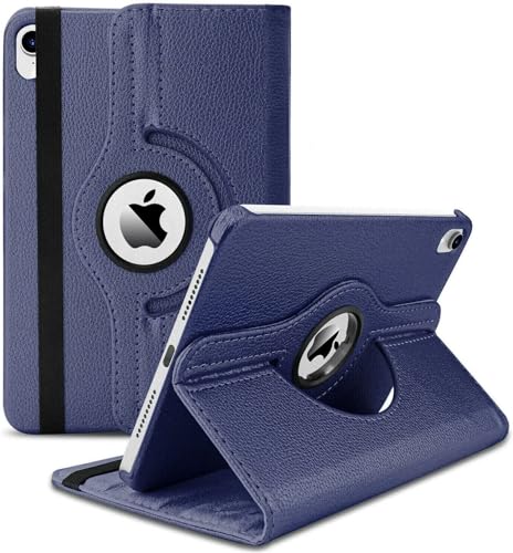 World biz Custodia rotante per iPad (A16) di 11a/10a generazione 2025 (11 pollici)/2022 (11 pollici)/2022 (11 pollici), custodia a libro in pelle rotante a 360 gradi, custodia protettiva con supporto