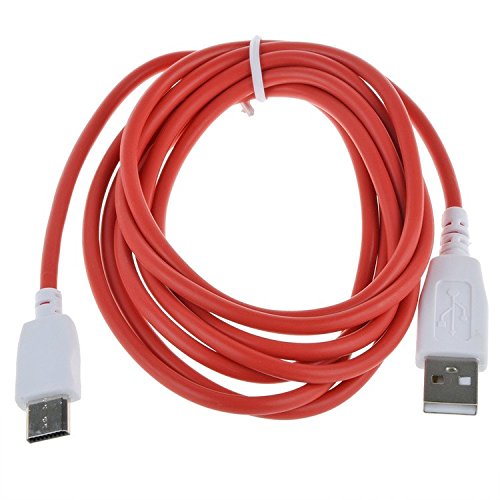 Digipartspower 6.5ft USB Data Sync Transfer Charger Cable Cord for Nabi Jr NABIJR-NV5B Tablet