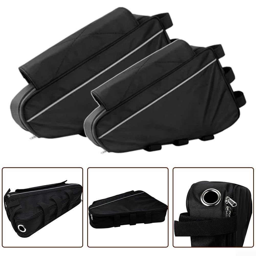 1 batterie de véhicule électrique 36 V 48 V 60 V 72 V pour vélo électrique triangle sac de batterie noir (M)