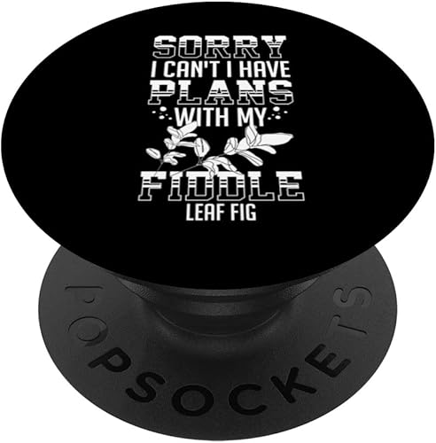 Fiddle Leaf Fig Ficus Lyrata Care Tree Plant Soil Indoor PopSockets Swappable PopGrip