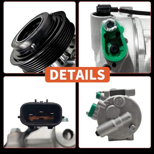 Image of AC Compressor w /Clutch Compatible With Hyundai Tucson 2.4L 2010-2015