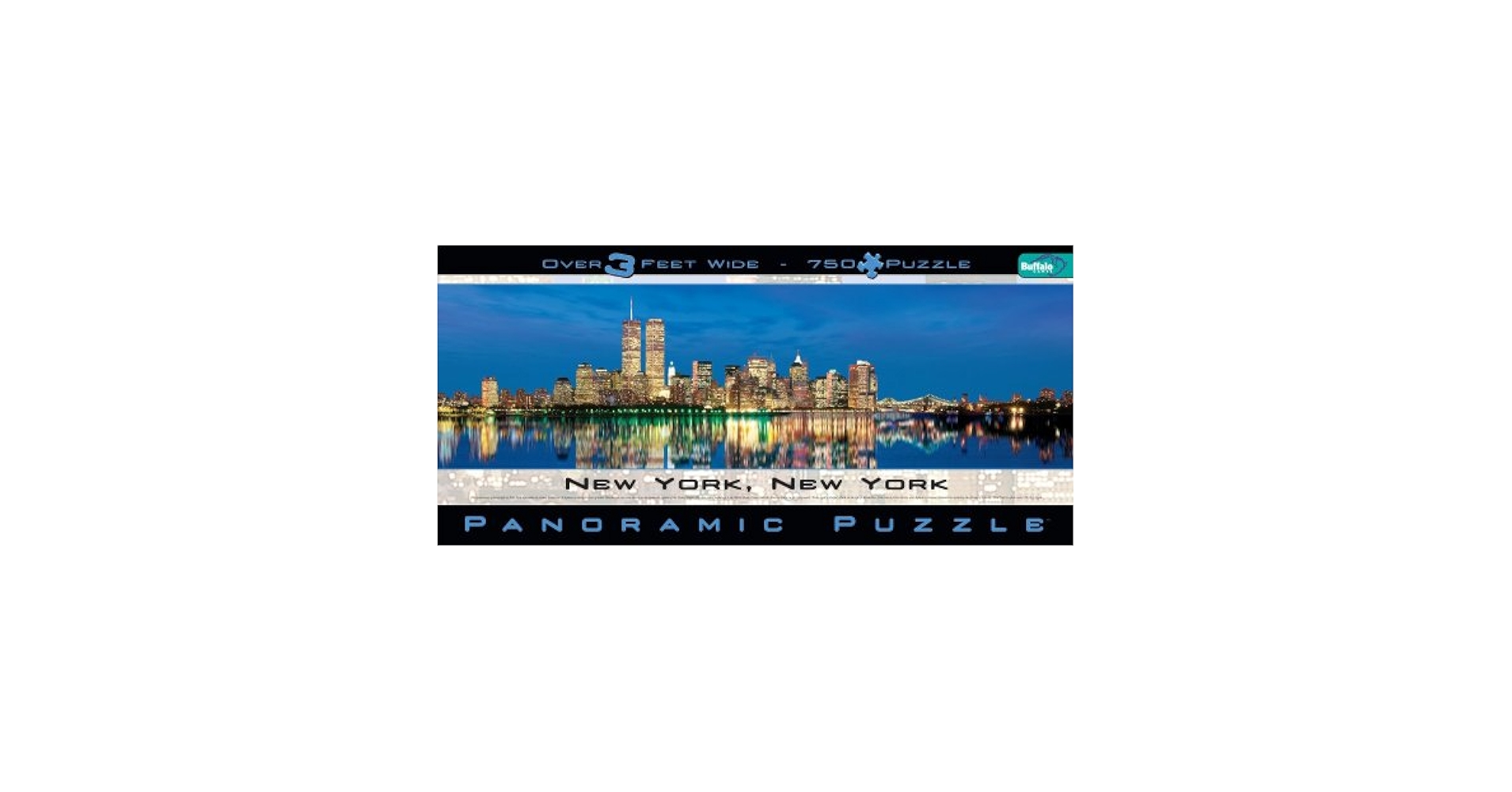 Amazon.com: New York, New York Panoramic Puzzle : Toys & Games