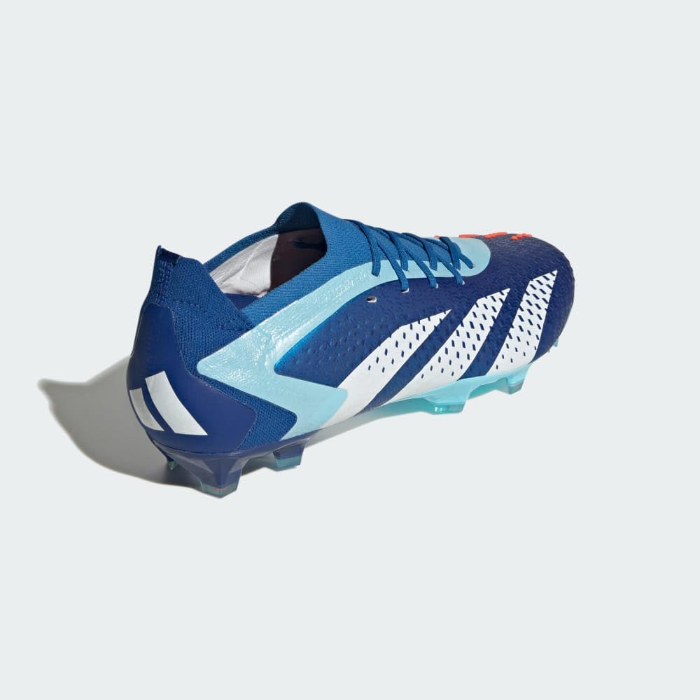 adidas Predator Accuracy 1 Low FG Unisex Shoes Size 7.5, Color: Bright Royal/Footwear White/Bliss Blue-Blue