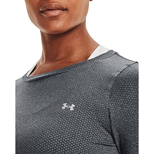 Image of Under Armour Women's Polyester Solid HG Armour Long Sleeve | 1328966-001