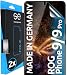 Produktbild 2x se® 3D SCHUTZFOLIE Transparent für Asus ROG Phone 9 / 9 Pro, Selbstheilend, 100% Fingerabdruck & FaceID kompatibel, einfache blasenfreie Installation, Ultra-Klar, Stoß-Kratzfest, aus Deutschland