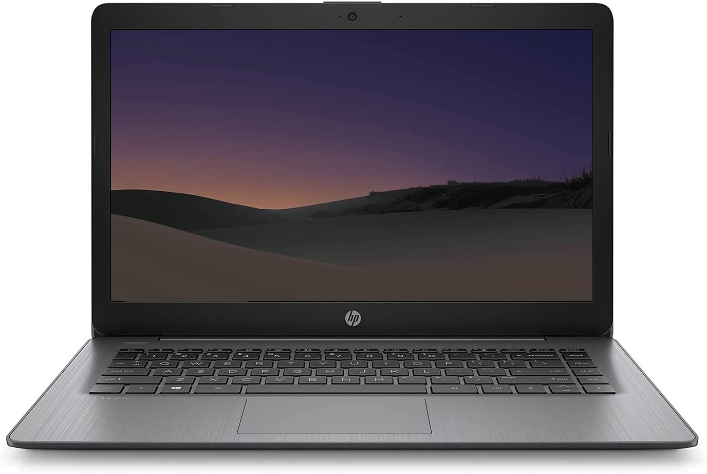 HP 2021 Premium 14-inch HD Laptop, Intel Dual-Core Processor, 16GB RAM, 64GB eMMC Storage, Webcam, Bluetooth, HDMI, Wi-Fi, Brilliant Black, Windows 11 (Renewed)