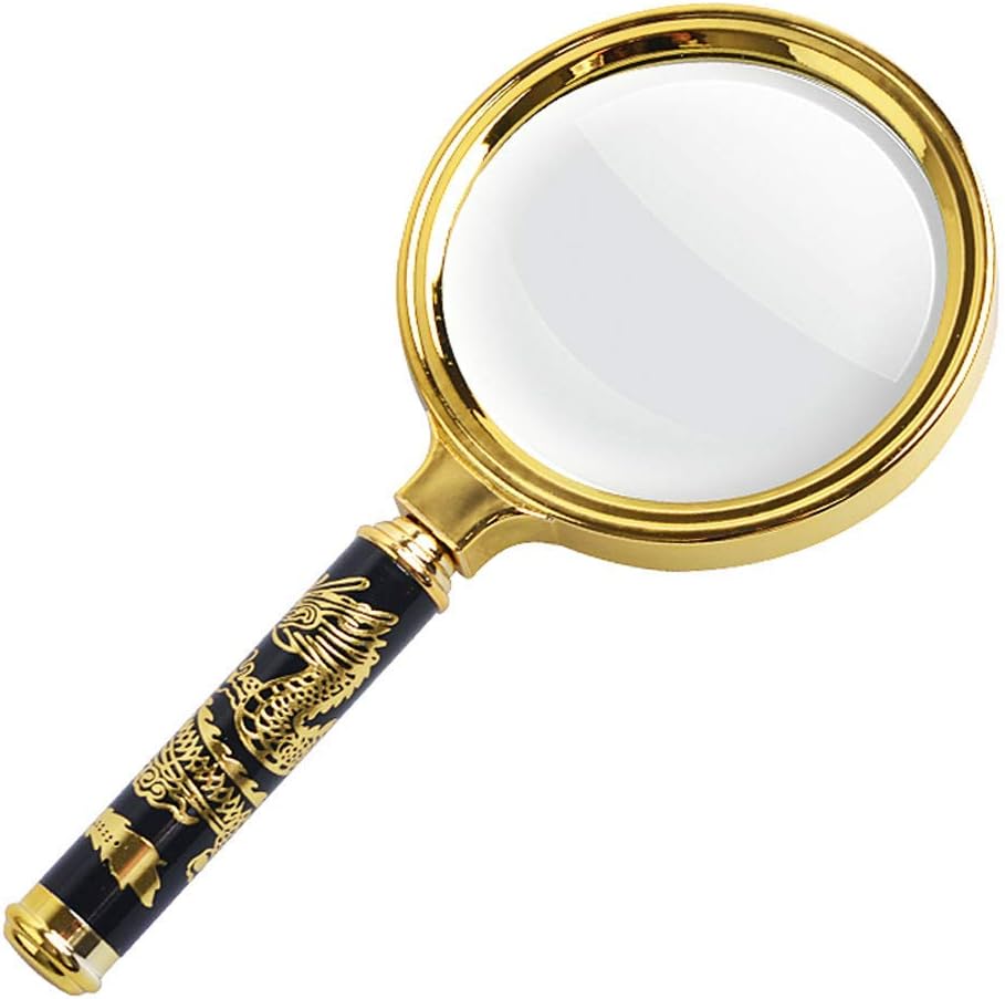 Magnifiers, Portable Handheld Magnifier HD 10 Times Old