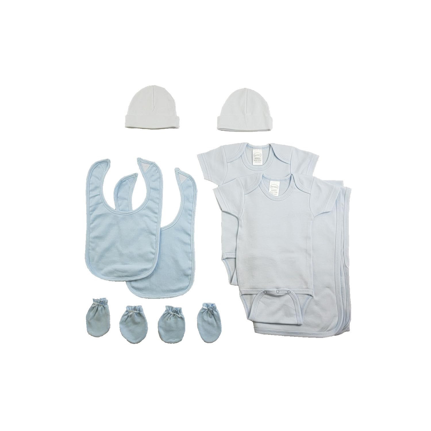 Bambini Boys 9 Piece Blue Layette Set