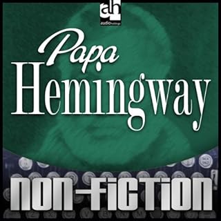 Papa Hemingway Audiolibro Por A. E. Hotchner arte de portada