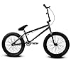 Elite BMX Freestyle Bike, Durable Steel Frame, Available in 16", 18", and 20" Sizes. New Sizes 26" and 29" BMX Bicycles. (Black, 20") #1
