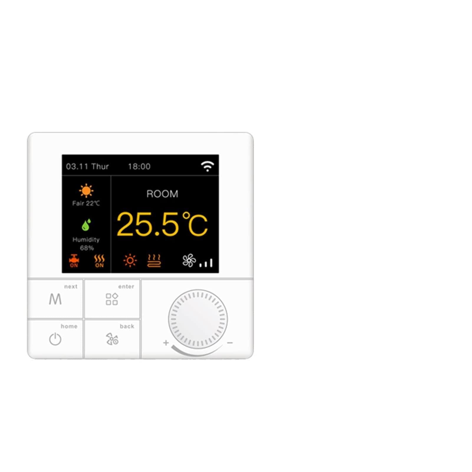 Czujnik termometru, Smart WIFI Termostat Regulator temperatury wody Elektryczny Kocioł gazowy Kompatybilny z Tuya Aplikacja(Water Heating)
