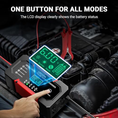 12V 10A Fully Automatic Charger