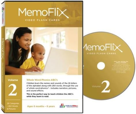 Memoflix Video Flash Cards DVD Volume 2