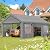 EROMMY 13' x 20' Carport?Portable Garage with UV Protection & Steel Frame, Heavy Duty Car Port with Removable Sidewalls, All-Season Car Canopy for Tractor, Truck, Boat, Outer Gray and Inner White