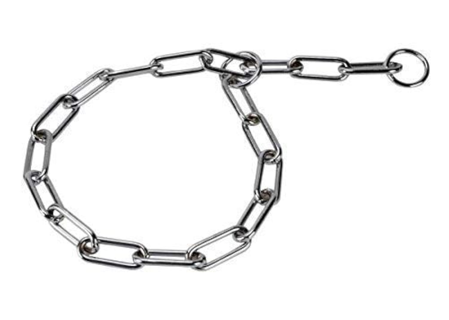 RvPaws Choke Check Chain Dog Collars Fur Saver Training Long Link Chrome Plated Choker 65cm (B09J29G22R) Amazon Price History, Amazon Price Tracker
