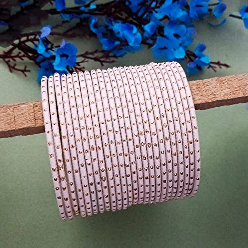 Efulgenz Metal Bangles for Women Indian Bangles Set Plain Metal Bangle Bracelets Bollywood Costume Jewelry for Women2