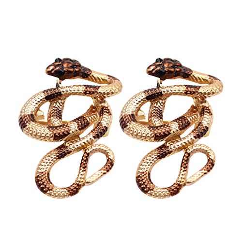 Broche serpent avec cristaux scintillants pour illuminer votre veste préférée