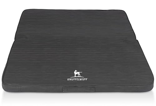 Knuffelwuff Roanoke - Esterilla de Viaje Plegable para Perros (140 x 120 cm, Piel sintética, 140 x 120 cm)…
