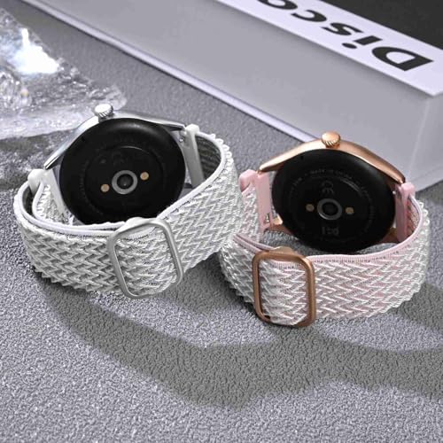 bisonstrap stretchy nylon watch band adjustable buckle loop bands quick release elastic braided nylon strap 16mm 18mm 19mm 20mm 22mm