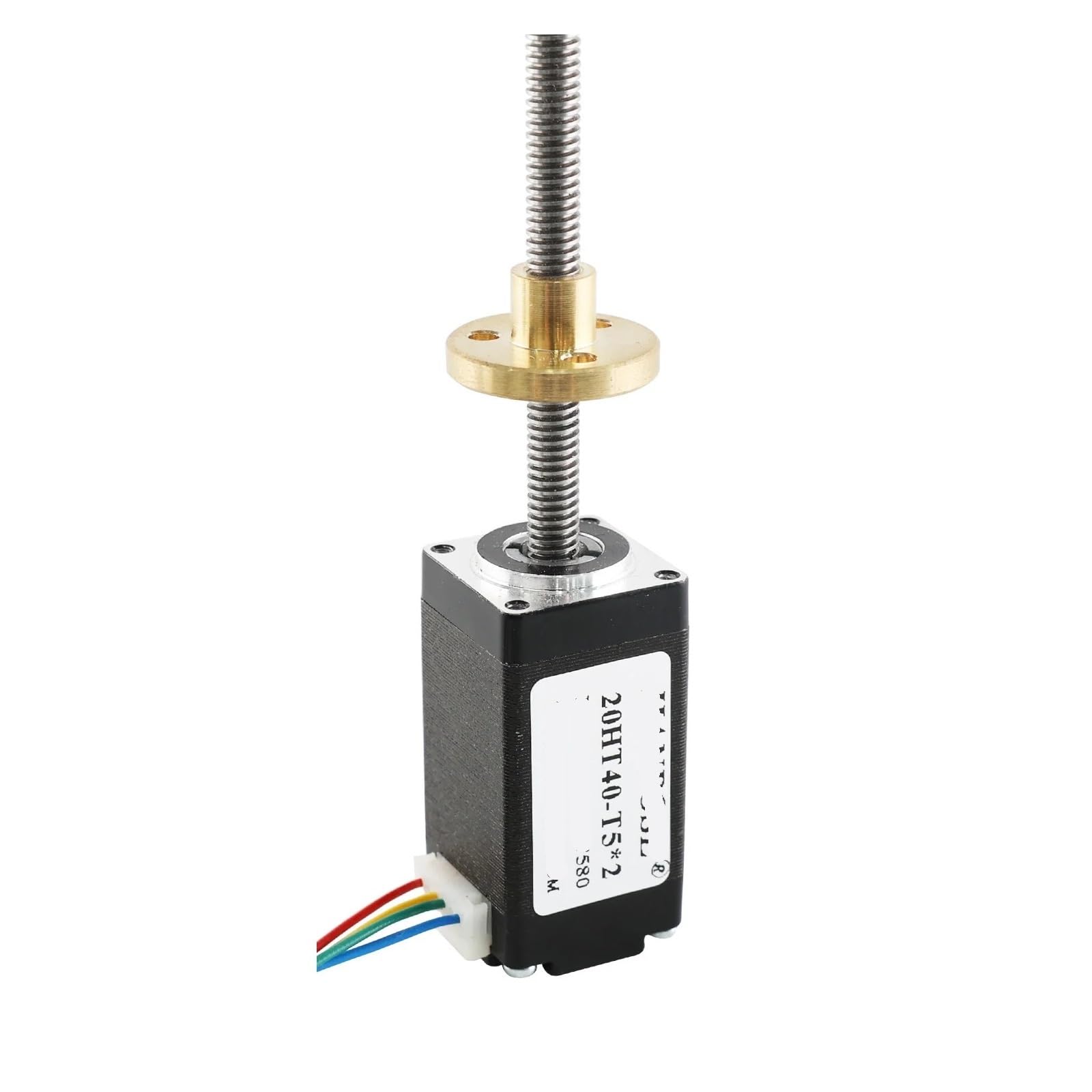 Moteur pas à pas vis sans fin T5 20HT40 100mm actionneur pas à pas linéaire NEMA 8 0.8A