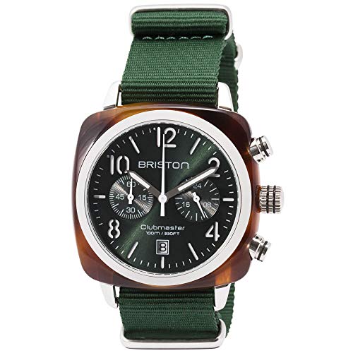 BRISTON - Clubmaster Classic Acetate - Chronographe Vert Anglais