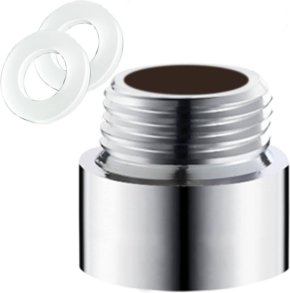 Tworider 20mm Length Shower Arm Extension,Handheld Stainless Steel